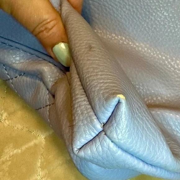 Steve Madden Blue Quilted Crossbody Bag - Picture 4 of 10